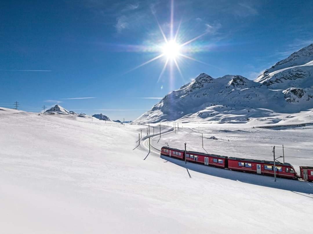 Apartament Residenza 39 - 900 M To Bernina Express Tirano Pokój zdjęcie